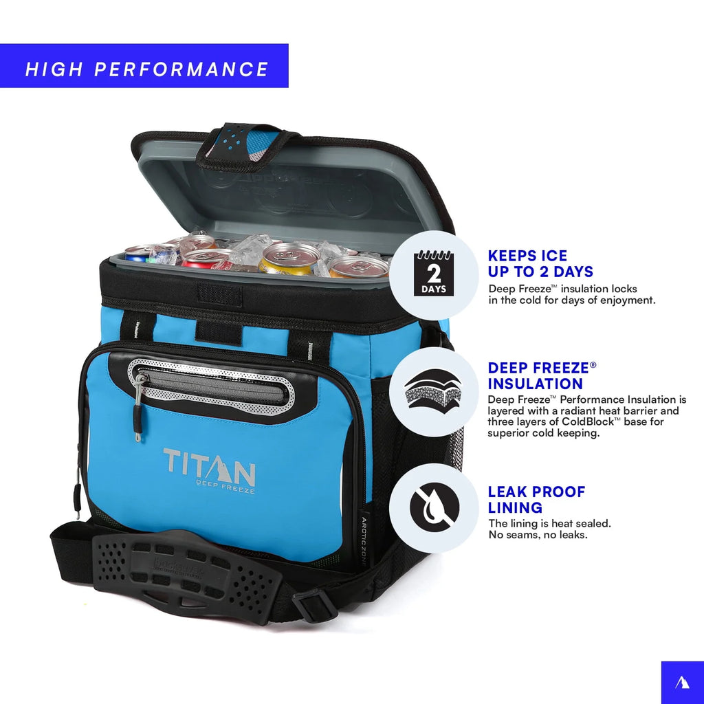 16 Can 12 Liter Zipperless Cooler E592531