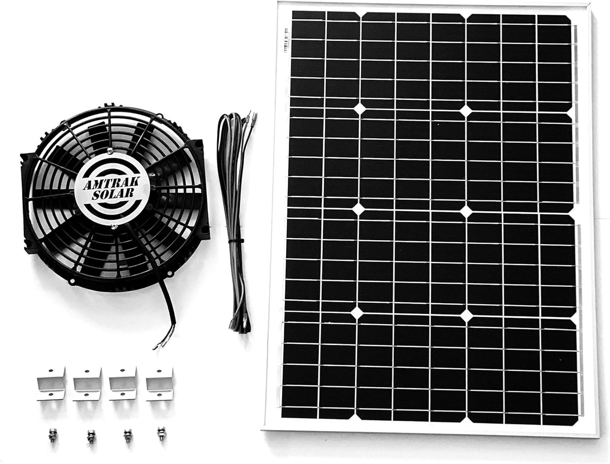 50-Watt Solar Attic Fan Z46763