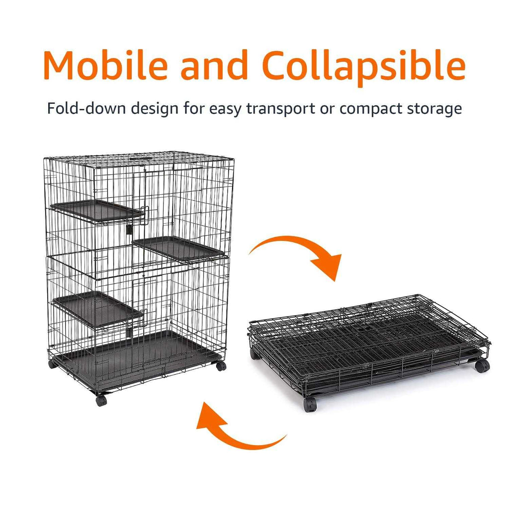 Large 3-Tier Cat Cage Playpen V490