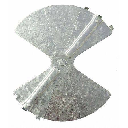 12 Galvanized Steel Radial Damper, PK10 S79605
