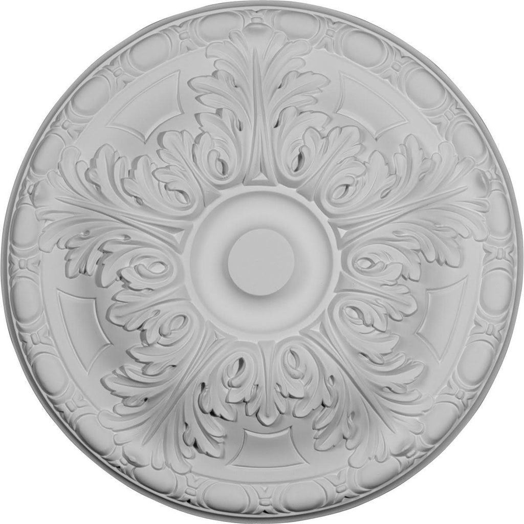 Hand-Painted Mississippi Mud Crackle Ceiling Medallion A893139