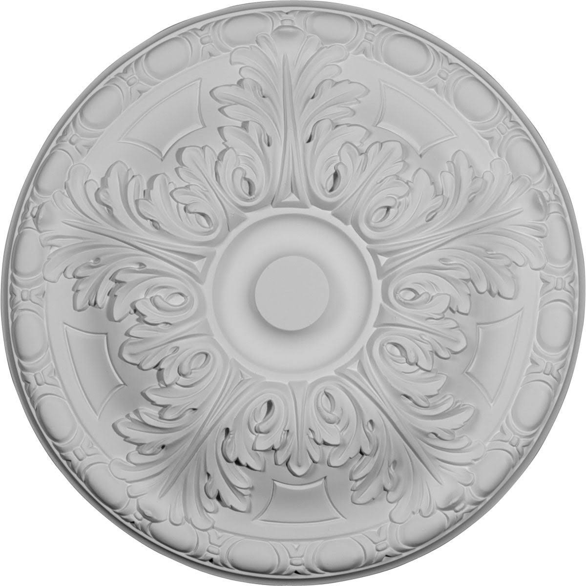 Hand-Painted Mississippi Mud Crackle Ceiling Medallion A893139