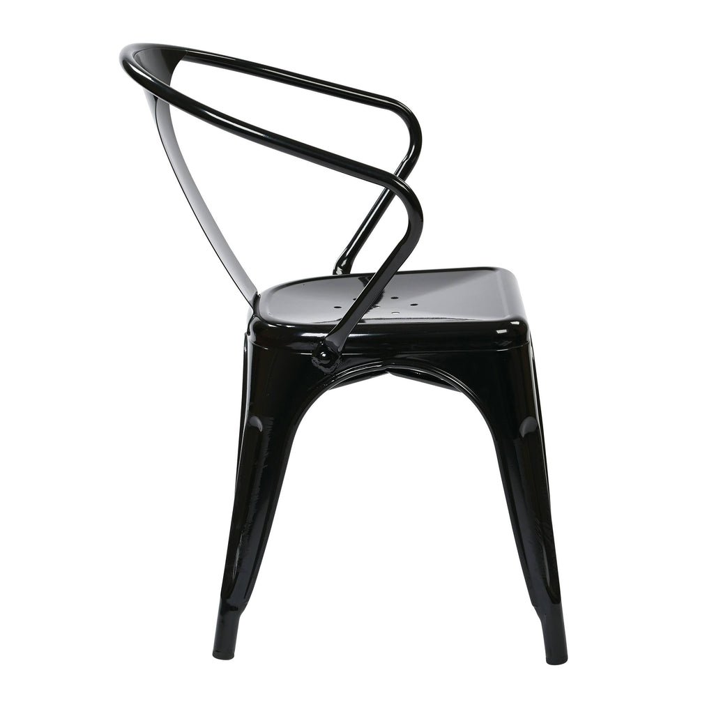 White Metal Chair 4-Pack Y61099