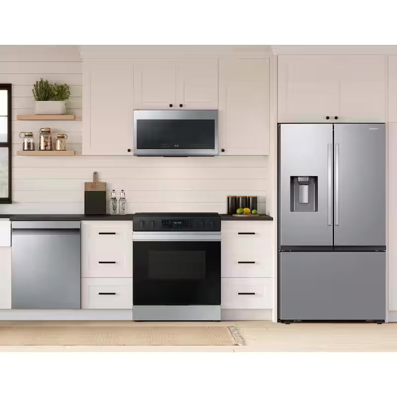 26 cu. ft. Counter Depth 3-Door French Door Refrigerator with Ice in Stainless Steel S408878