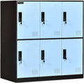 Blue Metal Storage Cabinet with Lock P51598