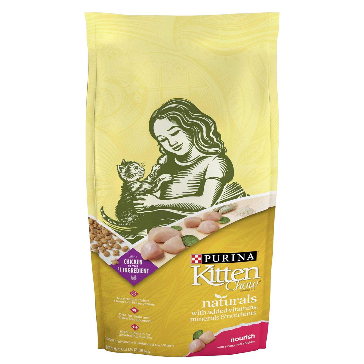 Kitten Dry Cat Food D7374