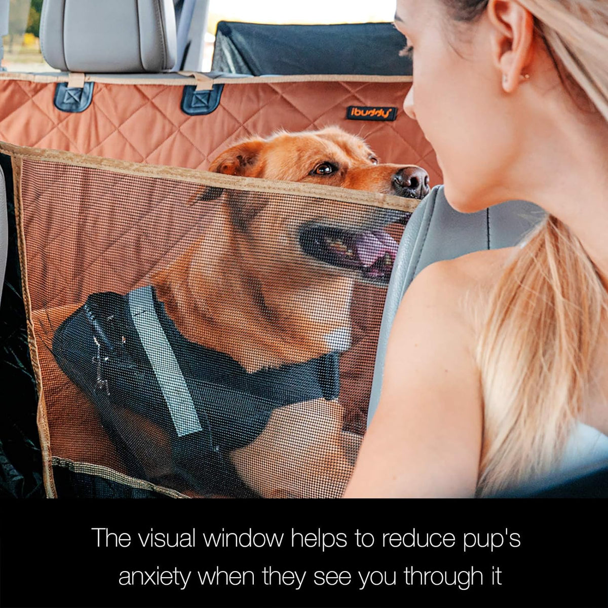 Waterproof Dog Car Hammock Seat Cover, Pack of 2 T50334