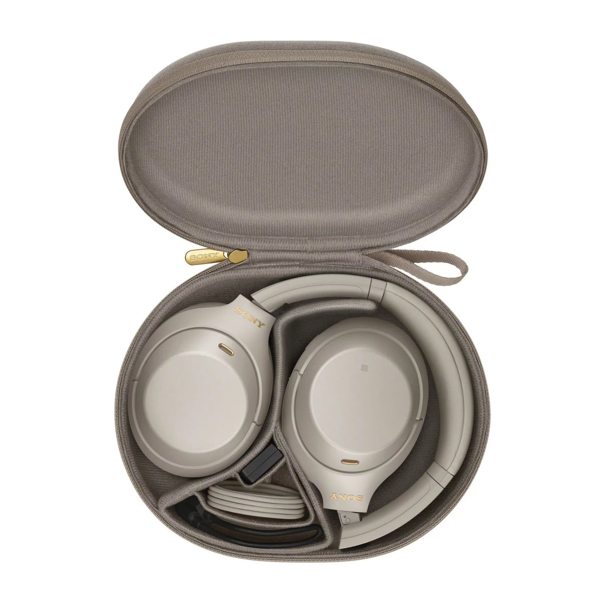 Silver Wireless Noise Canceling Headphones Q9923