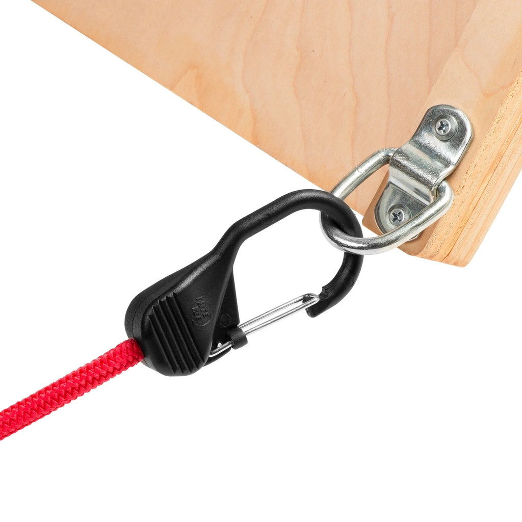 Red SlideLock Carabiner Bungee 24 in T500305