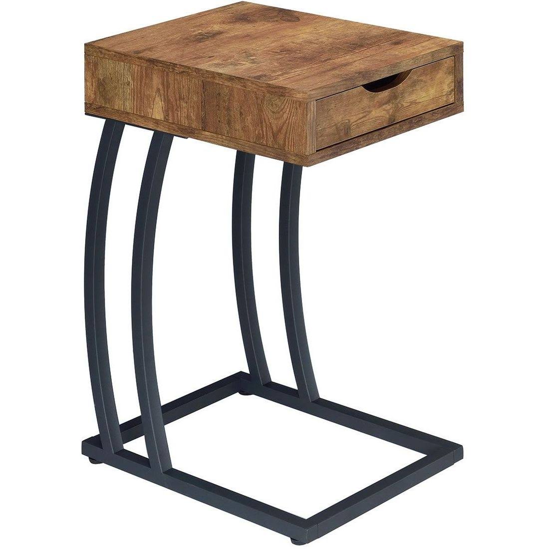 Antique Nutmeg Accent Chairside Table K1868