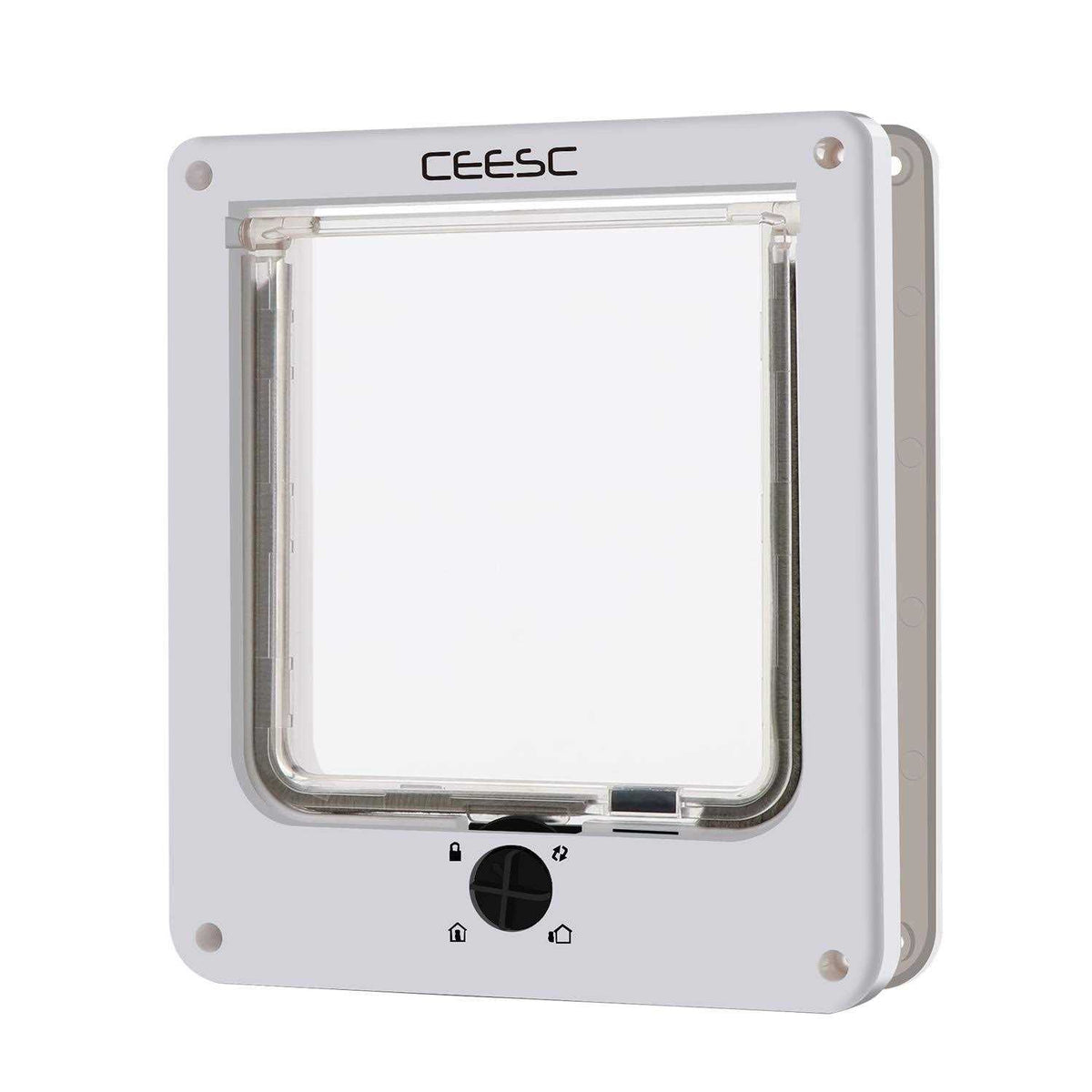 Cat Magnetic Pet Door 4 Way Lock V6010