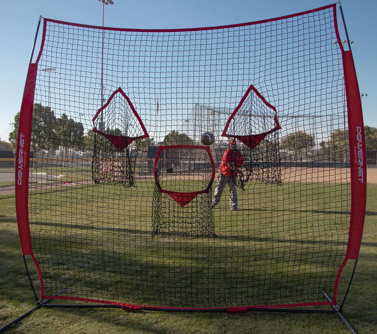 8x8 Ft Football 3 Pocket Net Q987866