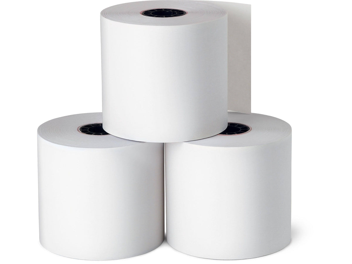 Adding Machine Register and Calculator Roll 1-Ply 2 1/4x22X130 100/pk F682