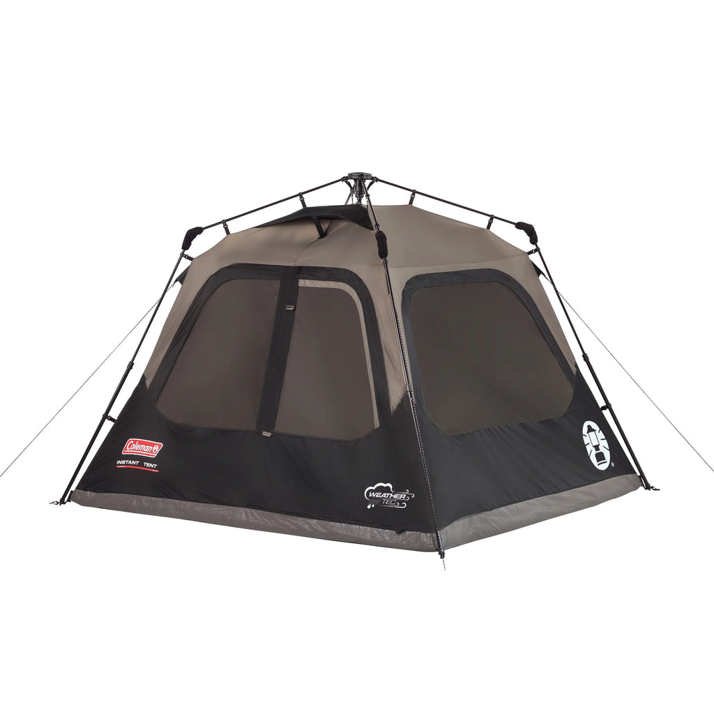 4-Person Cabin Camping Tent with Instant Setup, Gray Y610856