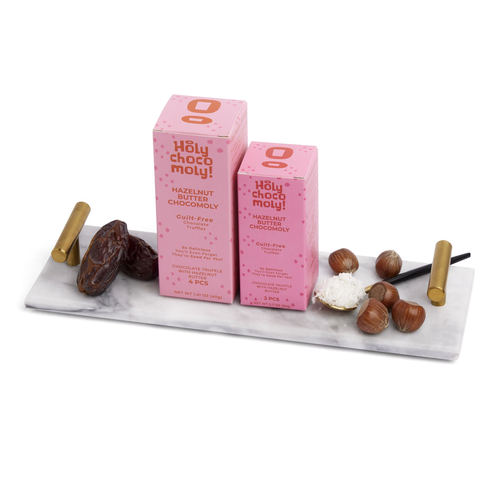 4 Pack Hazelnut Butter Chocolate Truffles B96095