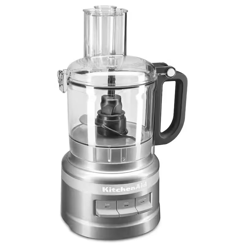 3-Speed Contour Silver Food Processor with Locking Lid S580
