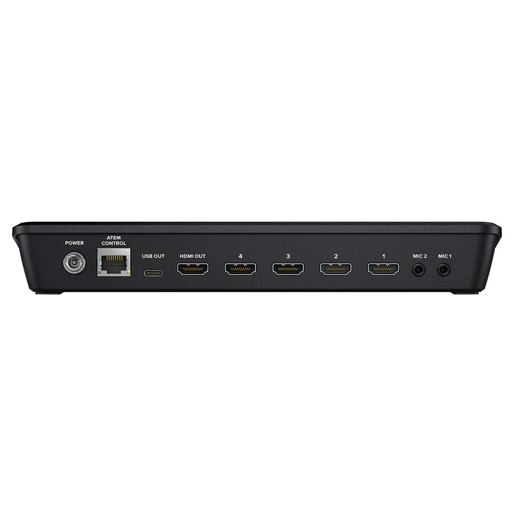ATEM Mini Pro HDMI Live Stream Switcher with 6' High-Speed HDMI Cable & 10-Pack Straps Bundle J90315