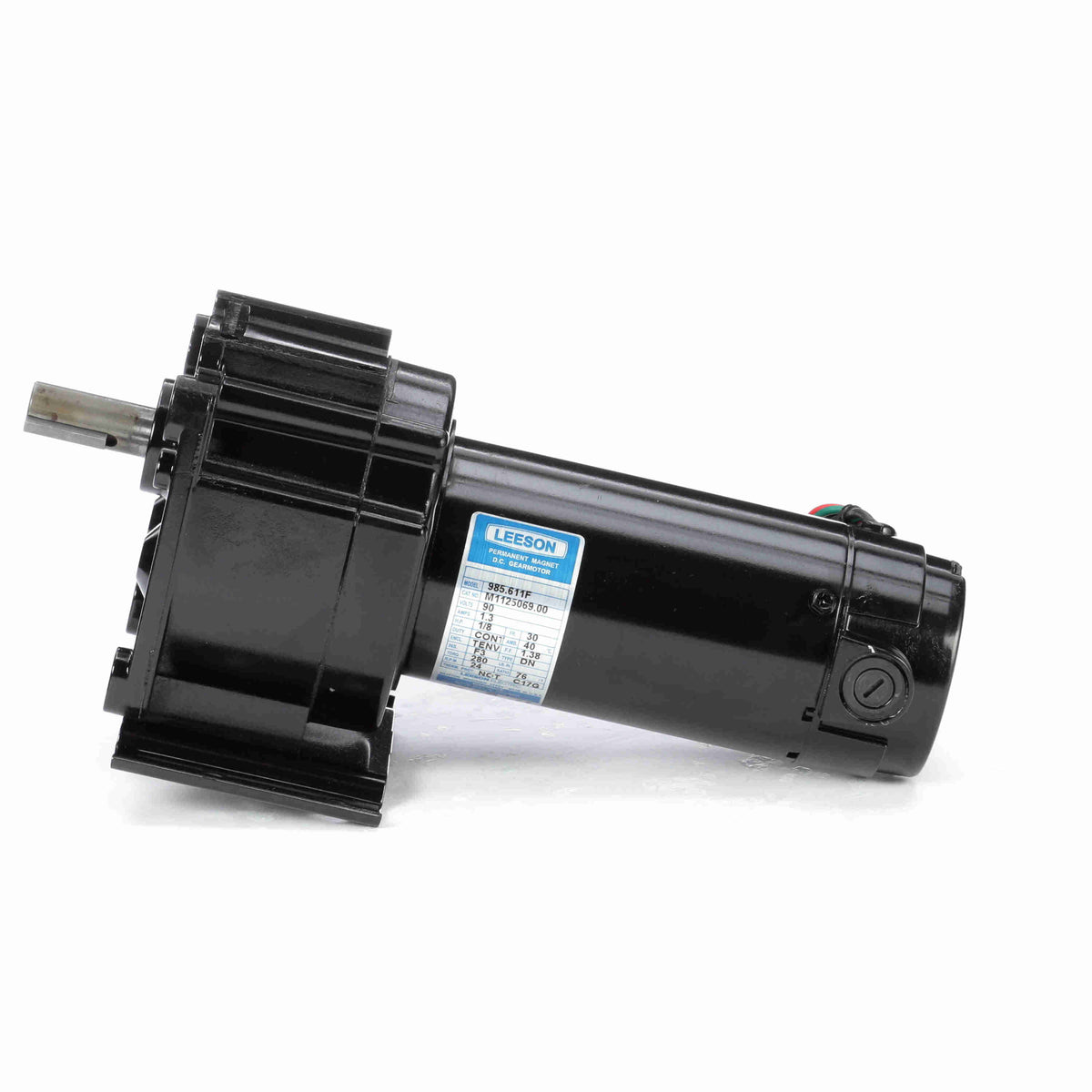 0.13HP Parallel Shaft DC Gearmotor, 24 RPM H973752