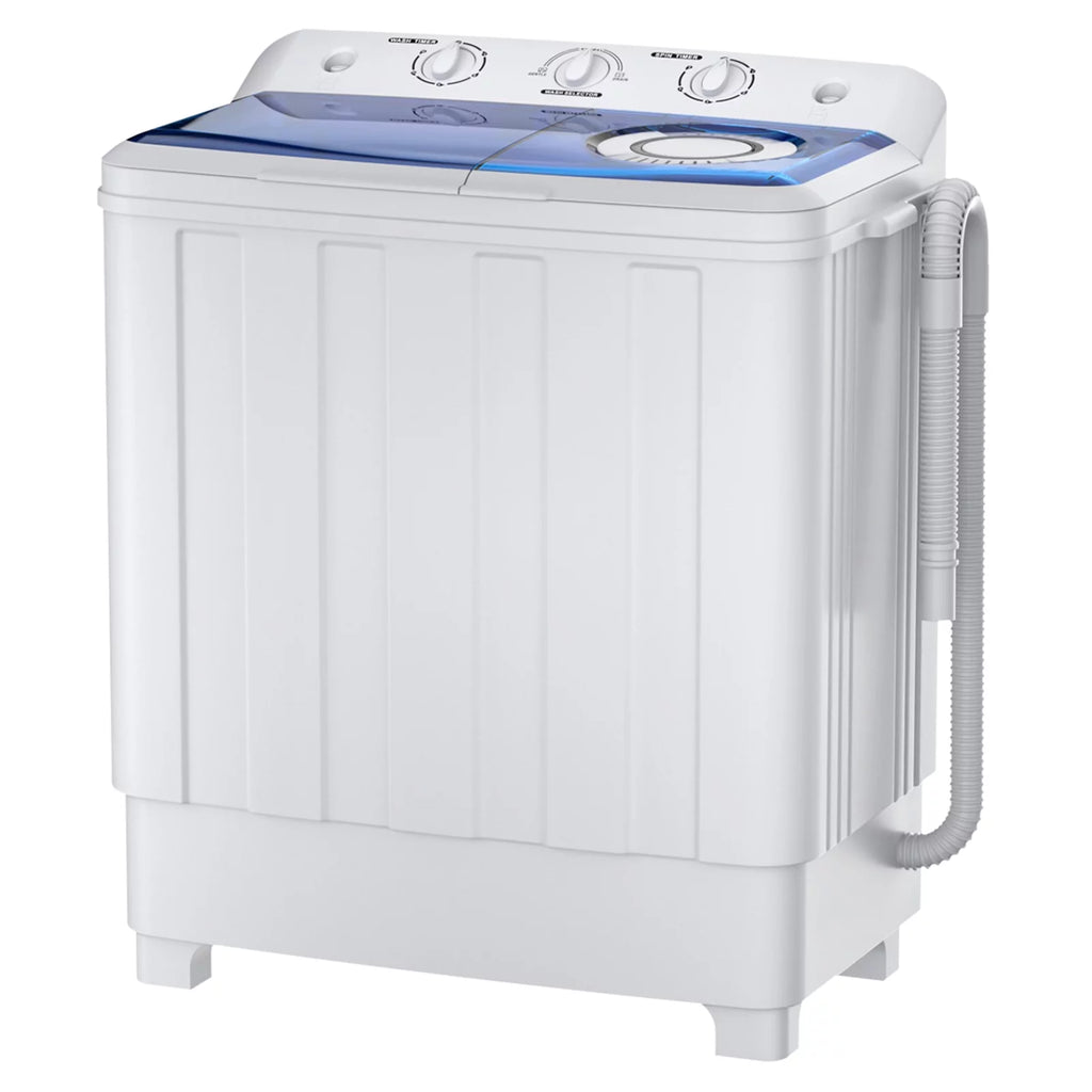 Portable 28lbs Twin Tub Compact Semi-Automatic Washer Spinner Combo M9395