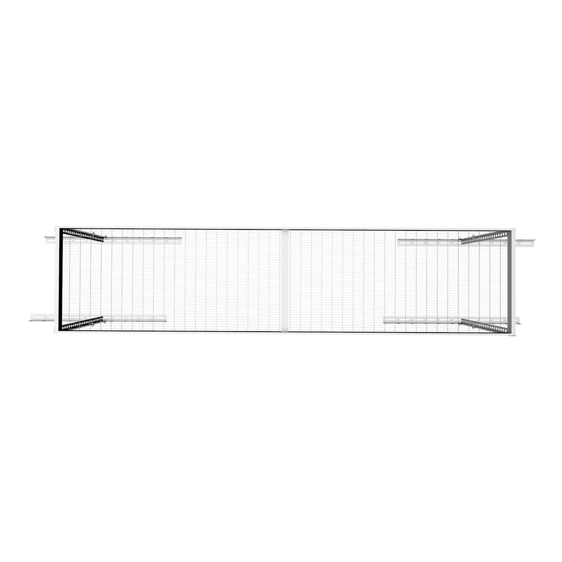 Overhead Storage Rack White Q879
