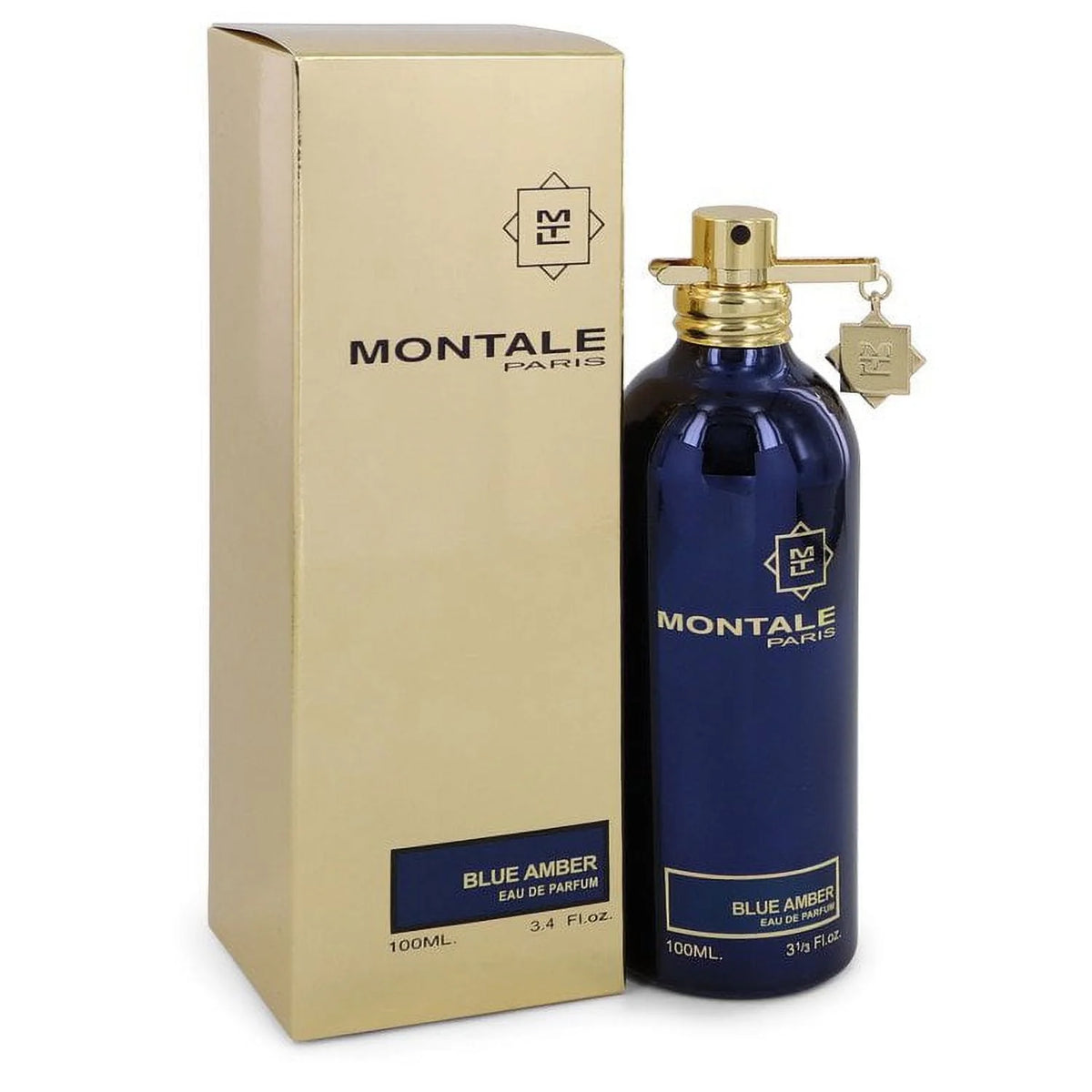 Blue Amber Eau De Parfum Spray 3.4 oz Pack of 2 L575235