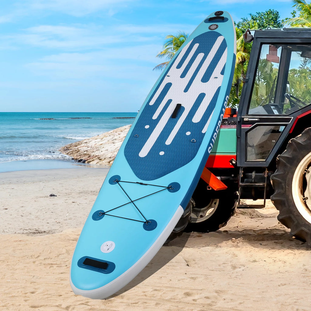 11 Ft Inflatable Stand Up Paddle Board and Sit-on Kayak Set K720