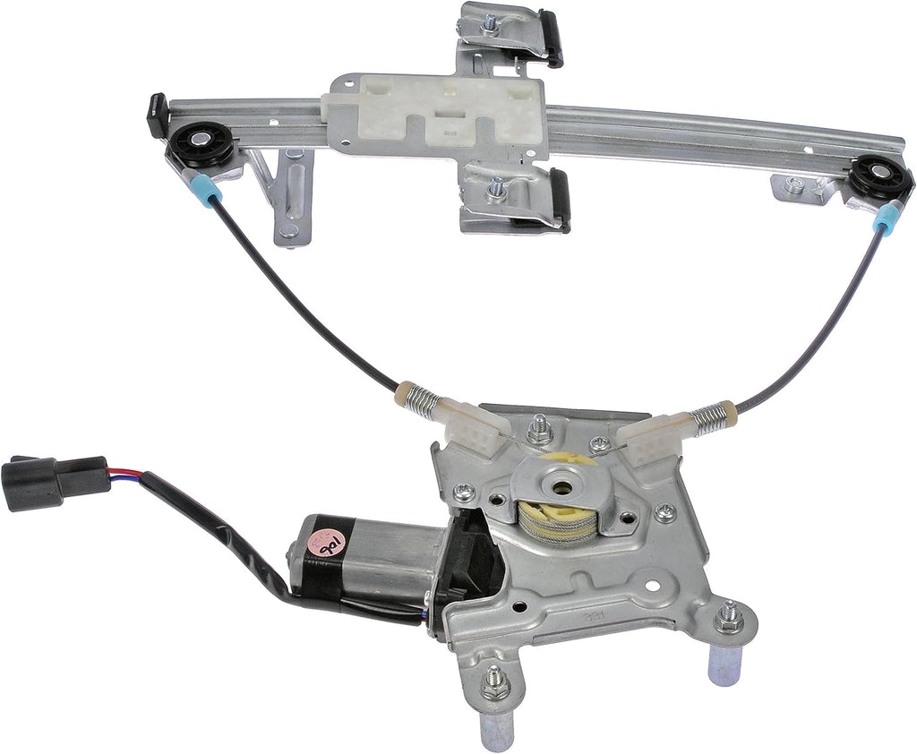 Rear Passenger Side Power Window Motor and Regulator Assembly Black E924958